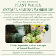 Natural Roots Plant Walk & Oxymel Making Workshop - Sept 13